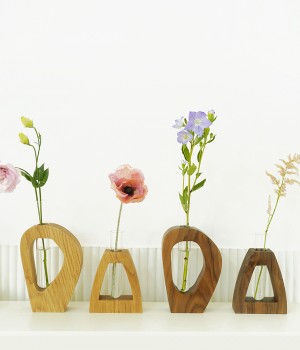 우드아트화병 Wood Art Vase